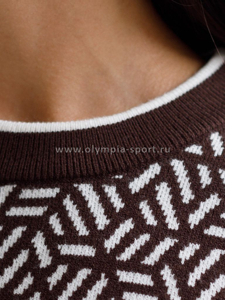 Джемпер женский D39.362 кофейный
