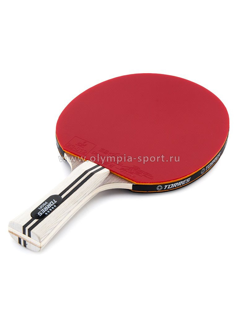 Ракетка для н/т TORRES Profi 5*, для спортсменов, накладка 2,0мм, конич. ручка