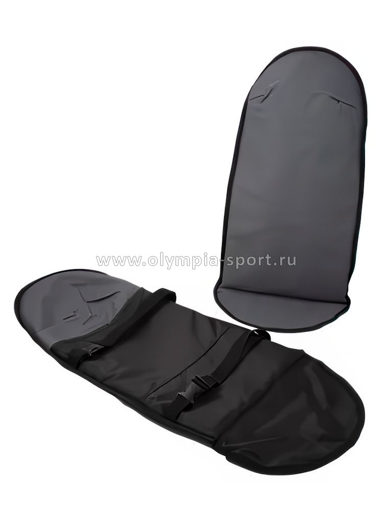 Наколенники рыболовные СЛЕДОПЫТ Виртуоз Premium, 27х66 см, цв. серый (пара)