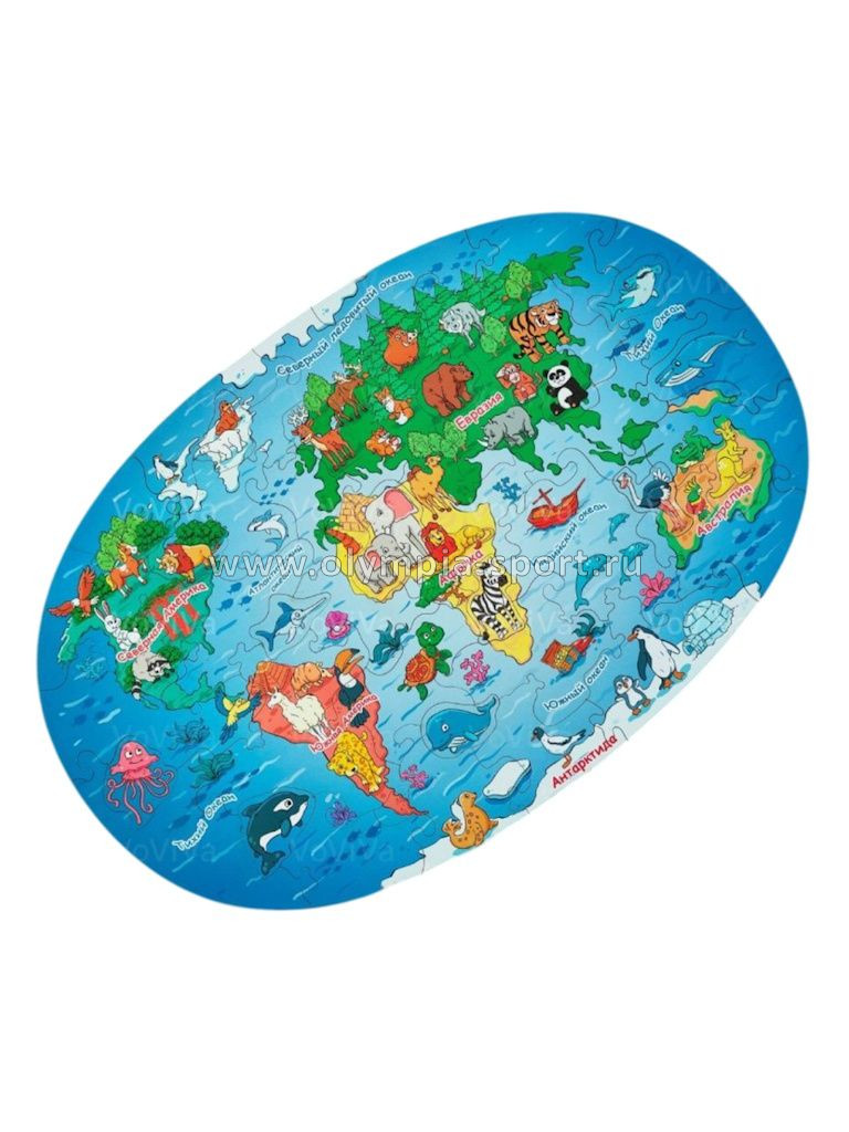 Пазл деревянный 01121 Животные