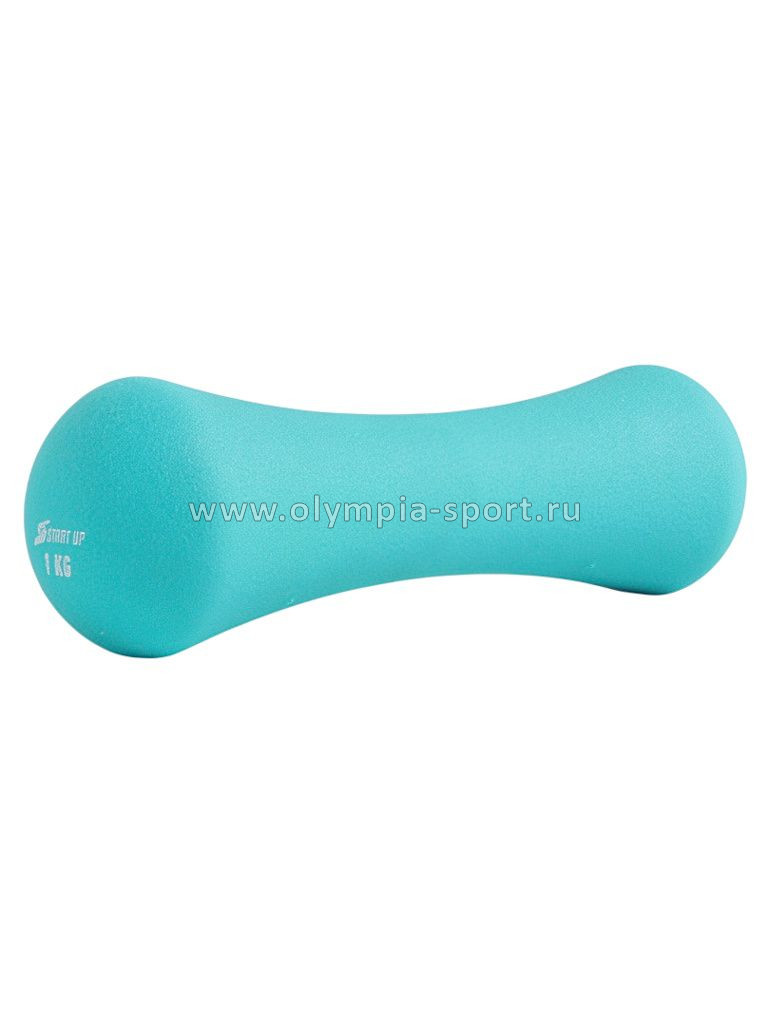 Гантель неопреновая Start Up HD1203 1кг голубой