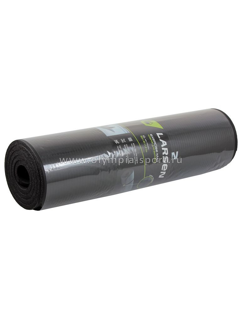Коврик для фитнеса и йоги Larsen NBR ECE 069 р183х60х1,2см